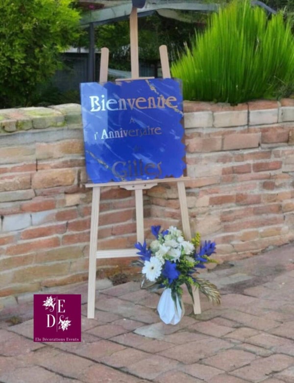 Panneau de "bienvenue"