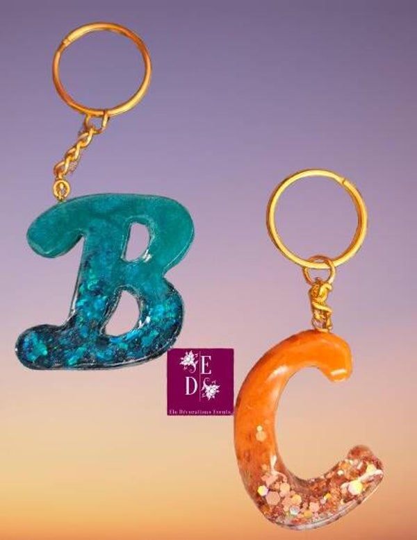 Porte-clef Lettre
