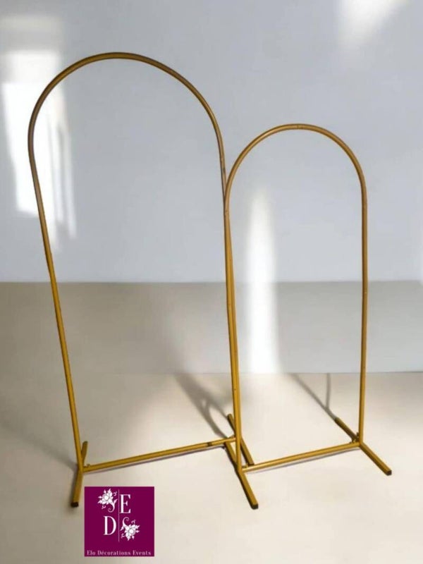 Double arche en acier