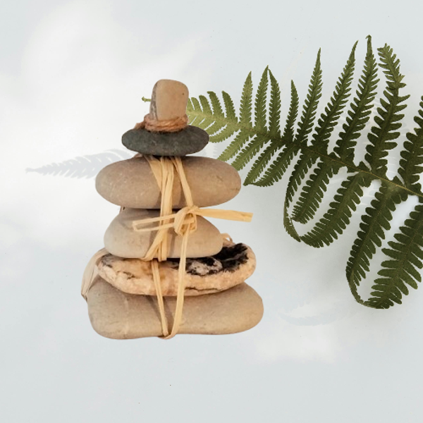 Pierres d'équilibre zen empilables - cairn1