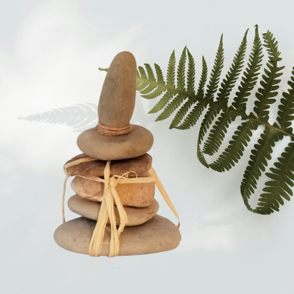 Pierres d'équilibre zen empilables - cairn2
