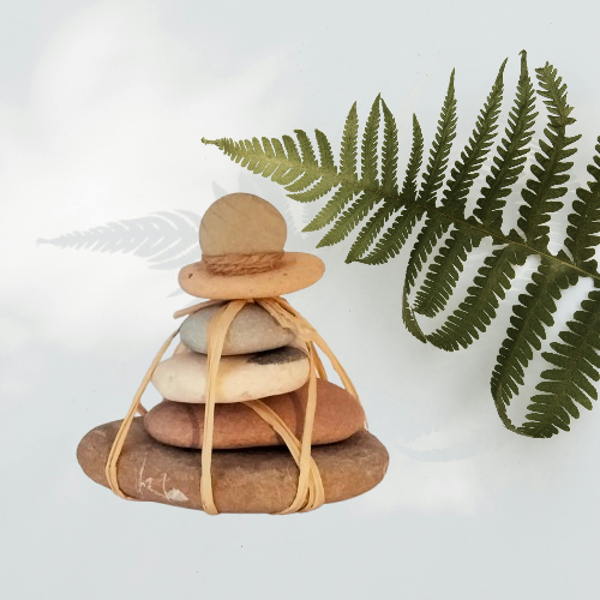 Pierres d'équilibre zen empilables - cairn3