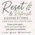 Restart and Refresh Cleaning