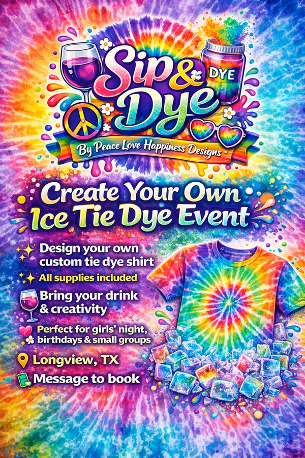 Sip & Dye Event