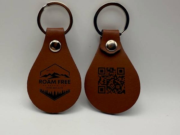 Leather Keychain