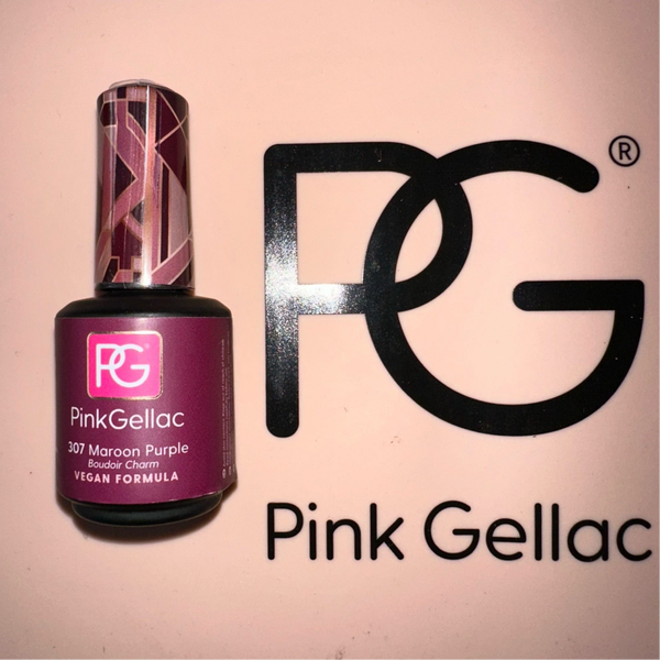 Pink Gellac 307 - Maroon Purple