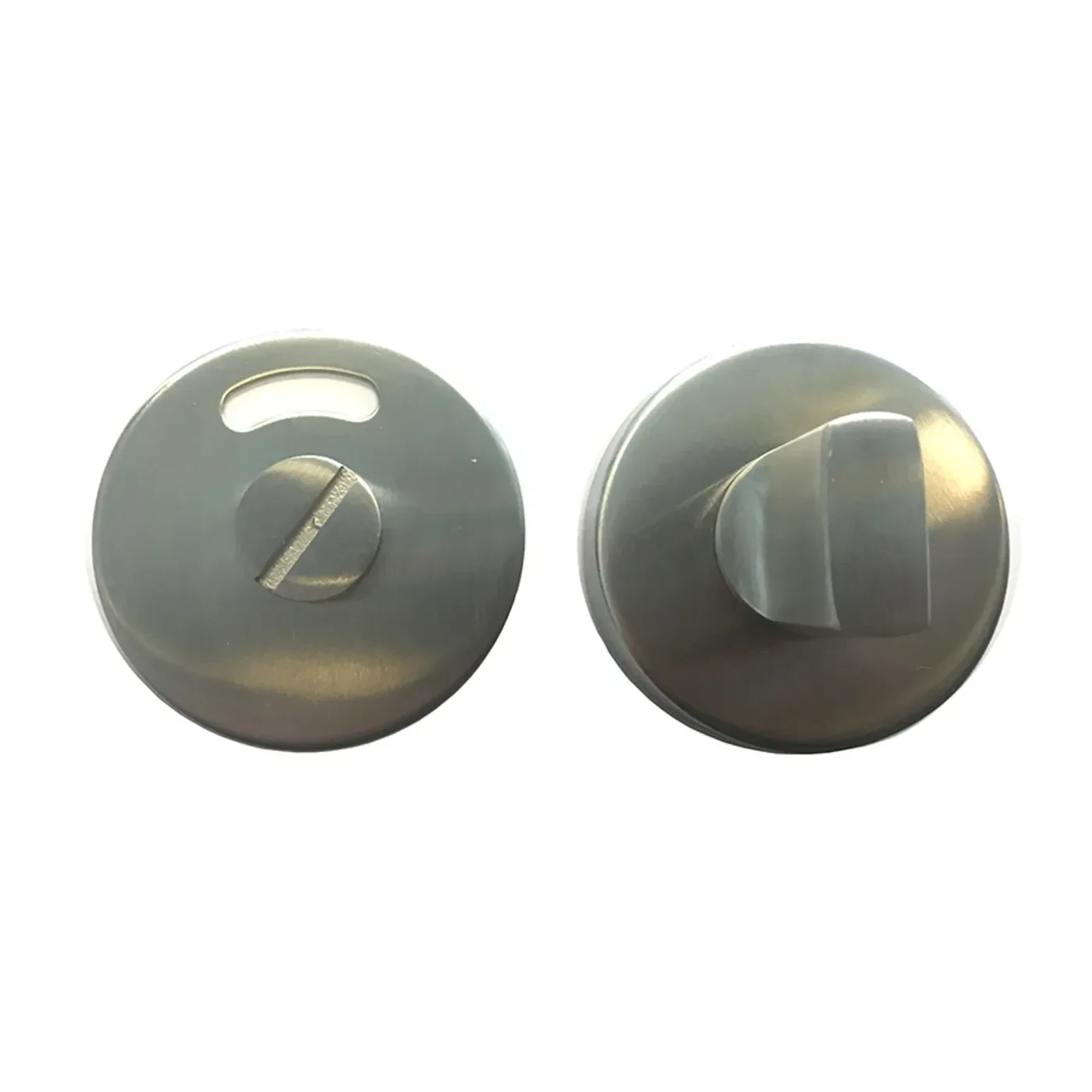 Avenue WC-sluiting Zweden - op rond rozet - rvs - diameter 53mm WC63/8mm