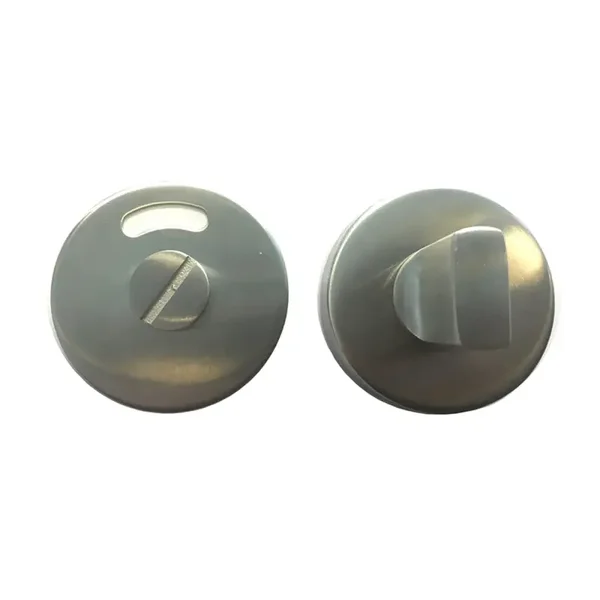 Avenue WC-sluiting Zweden - op rond rozet - rvs - diameter 53mm WC63/8mm