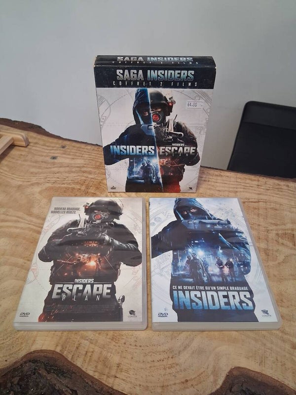 Coffret Saga Insiders DVD