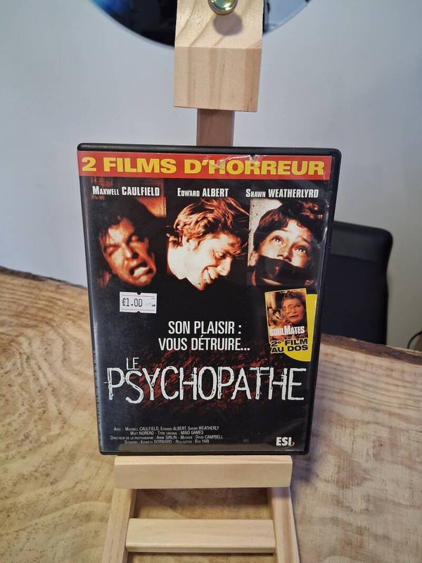 2 Films Horreur : Le Psychopathe + SoulMates DVD