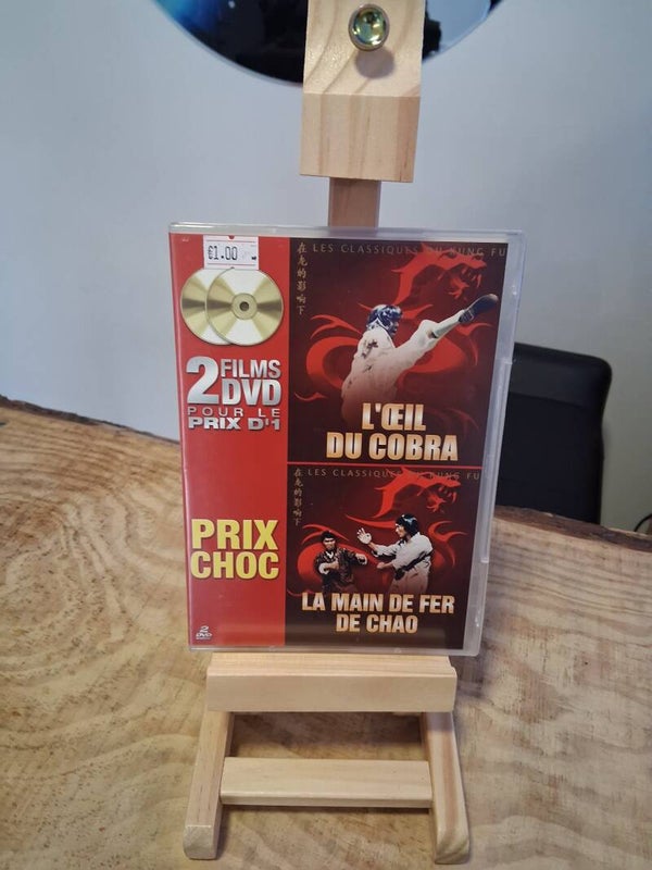 2 Films - L'œil Du Cobra + La Main De Fer De Chao DVD