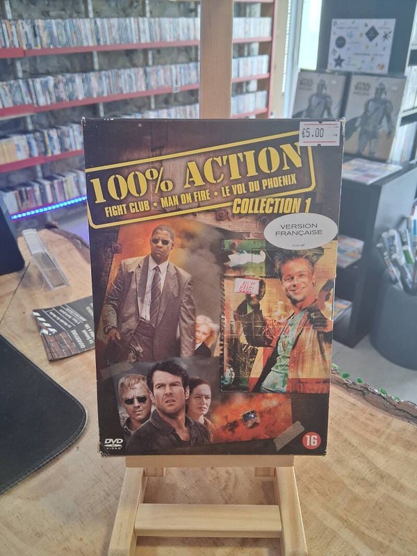 Coffret 100% Action - Fight Club - Man On Fire - Le Vol Du Phoenix DVD