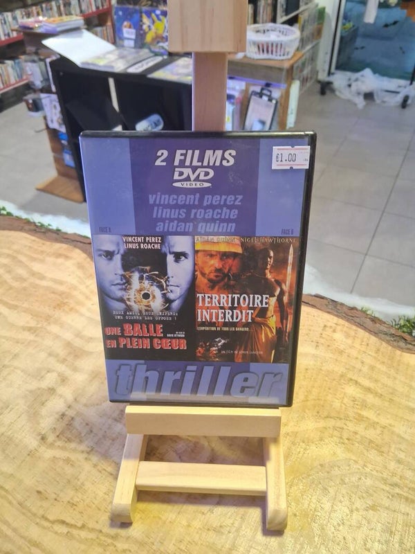 2 Films Une Balle En Plein Cœur - Territoire Interdit DVD