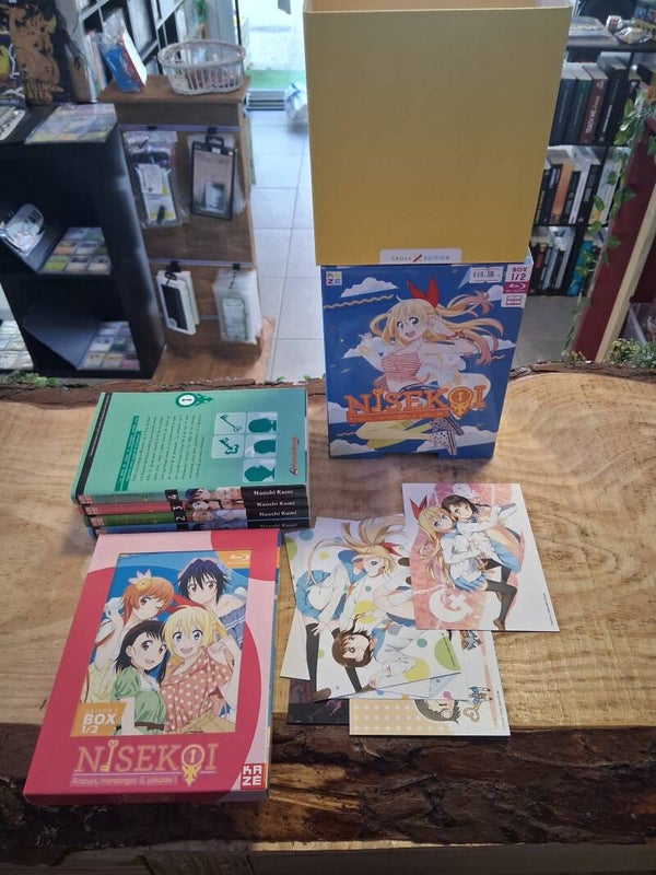 Nisekoi Box 1/2 Blu-ray + DVD