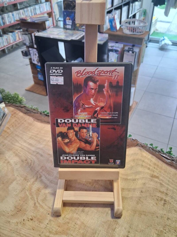 2 Films Double Impact - Bloddsport II DVD