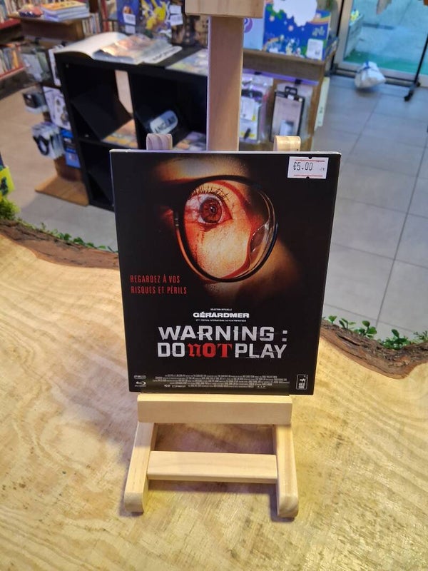 Warning - Do Not Play Blu-ray