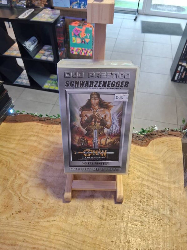 Duo Prestige Schwarzenegger - Conan Le Destructeur - Hercule A New York VHS