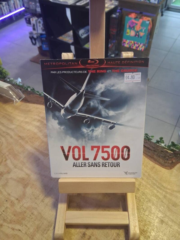Vol 7500 Aller Sans Retour Blu-ray