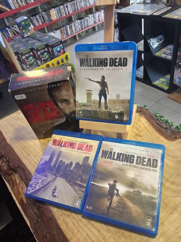 Coffret The Walking Dead Saison 1,2 et 3 Blu-ray