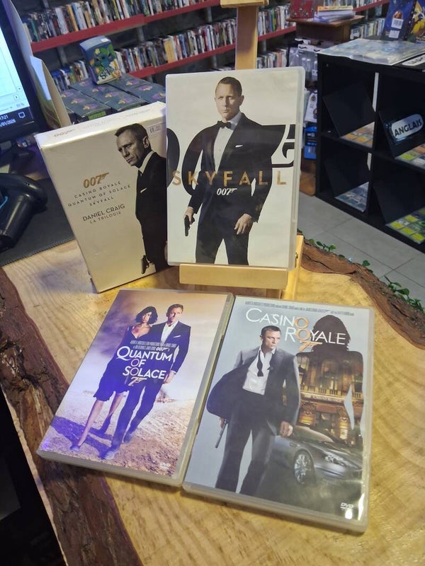 007 - La Trilogie : Casino Royale - Quantum Of Solace - Skyfall DVD