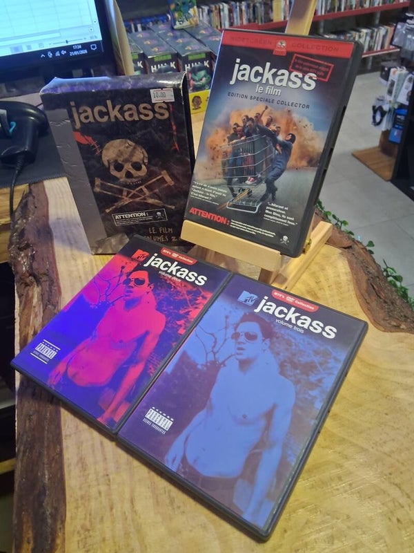 Coffret 3 Films Jackass DVD