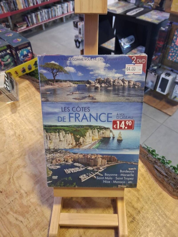 Les Cotes De France A Vol D'oiseau Neuf 2 DVD