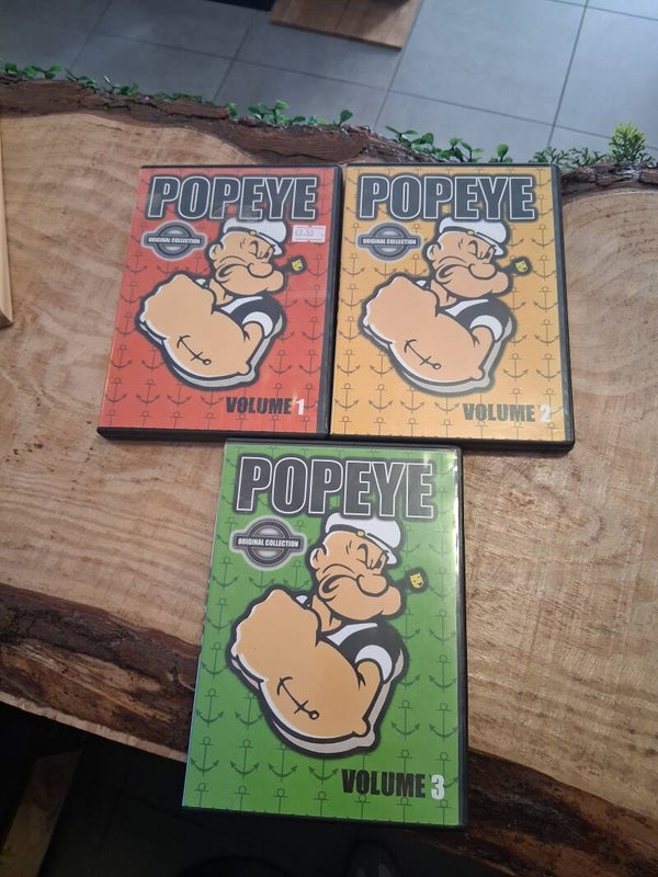 Lot Popeye DVD