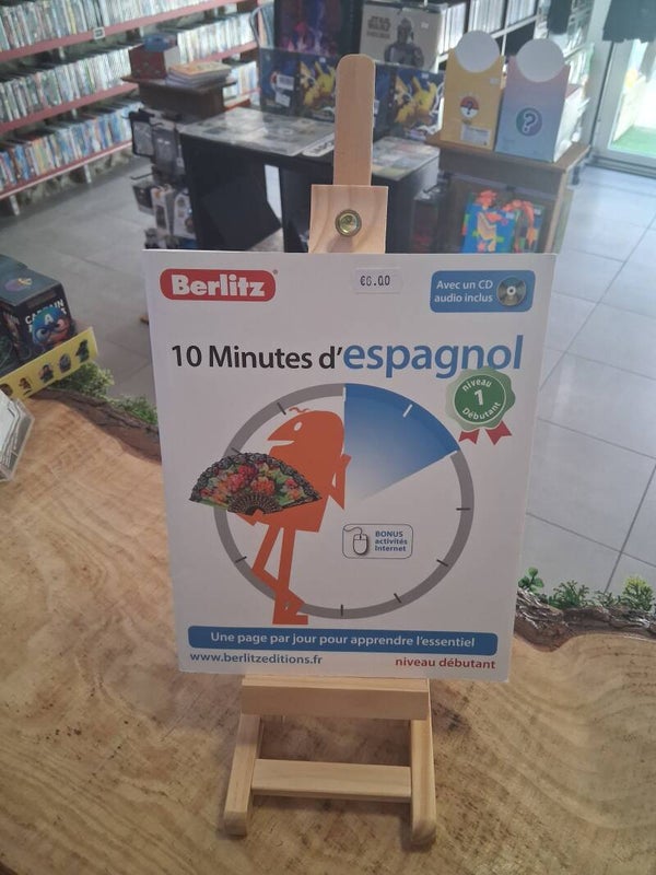 Berlitz - 10 Minutes D'Espagnol Livre + CD Audio