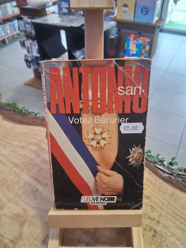 San Antonio - Votez Berurier Livre