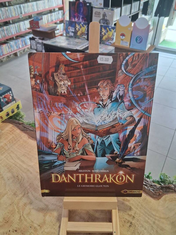 Danthrakon Le Grimoire Glouton BD