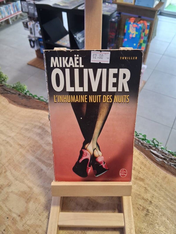 Mickael Ollivier - L'inhumaine Nuit Des Nuits Livre