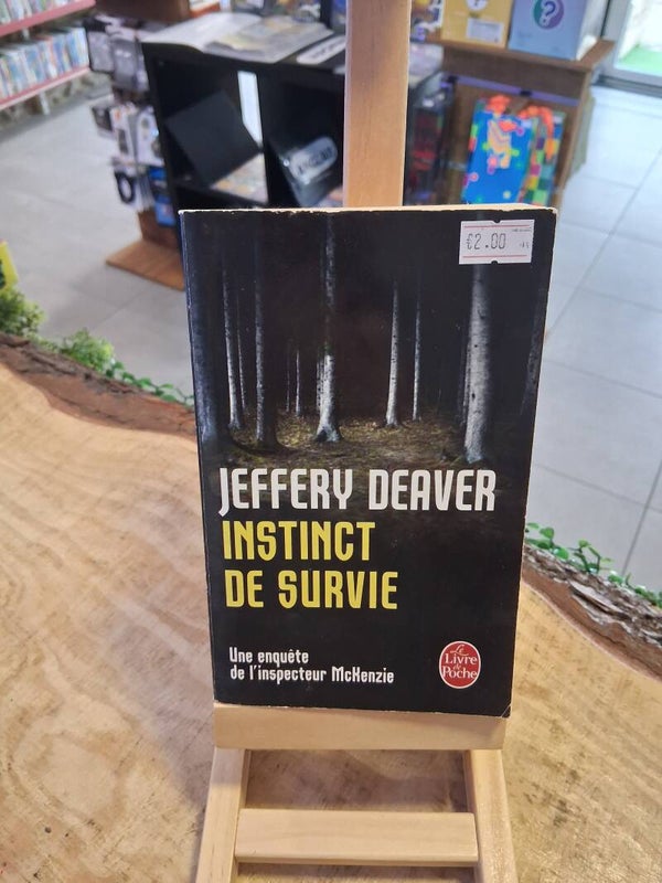 Jeffery Deaver - Instinct De Survie Livre