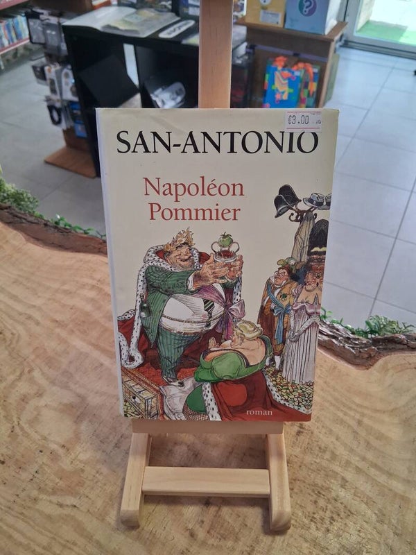 San Antonio Napoléon Pommier Livre