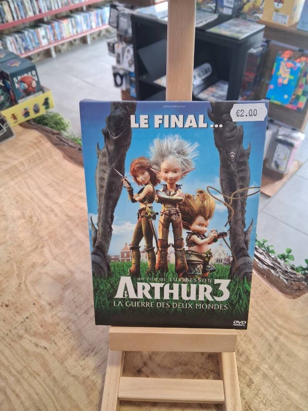Arthur 3 - La Guerre Des Deux Mondes DVD