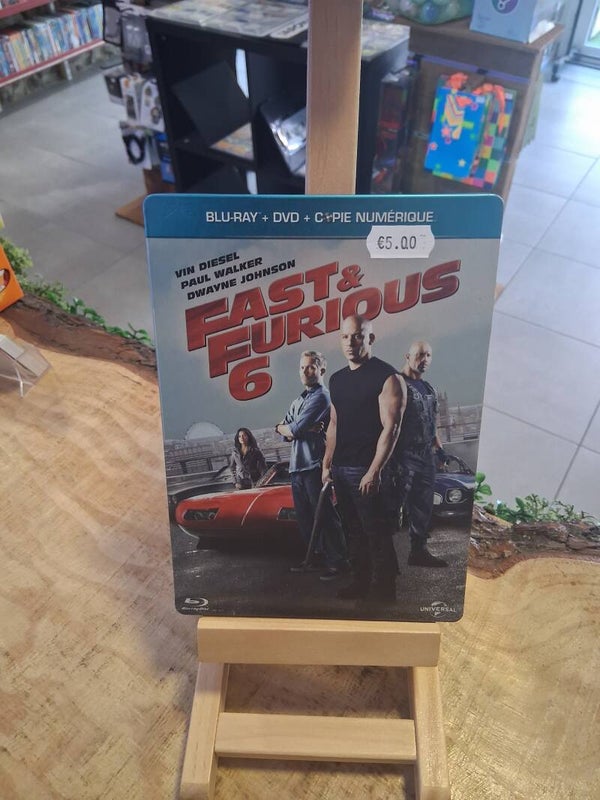 Fast & Furious 6 Steelbook Blu-ray + DVD