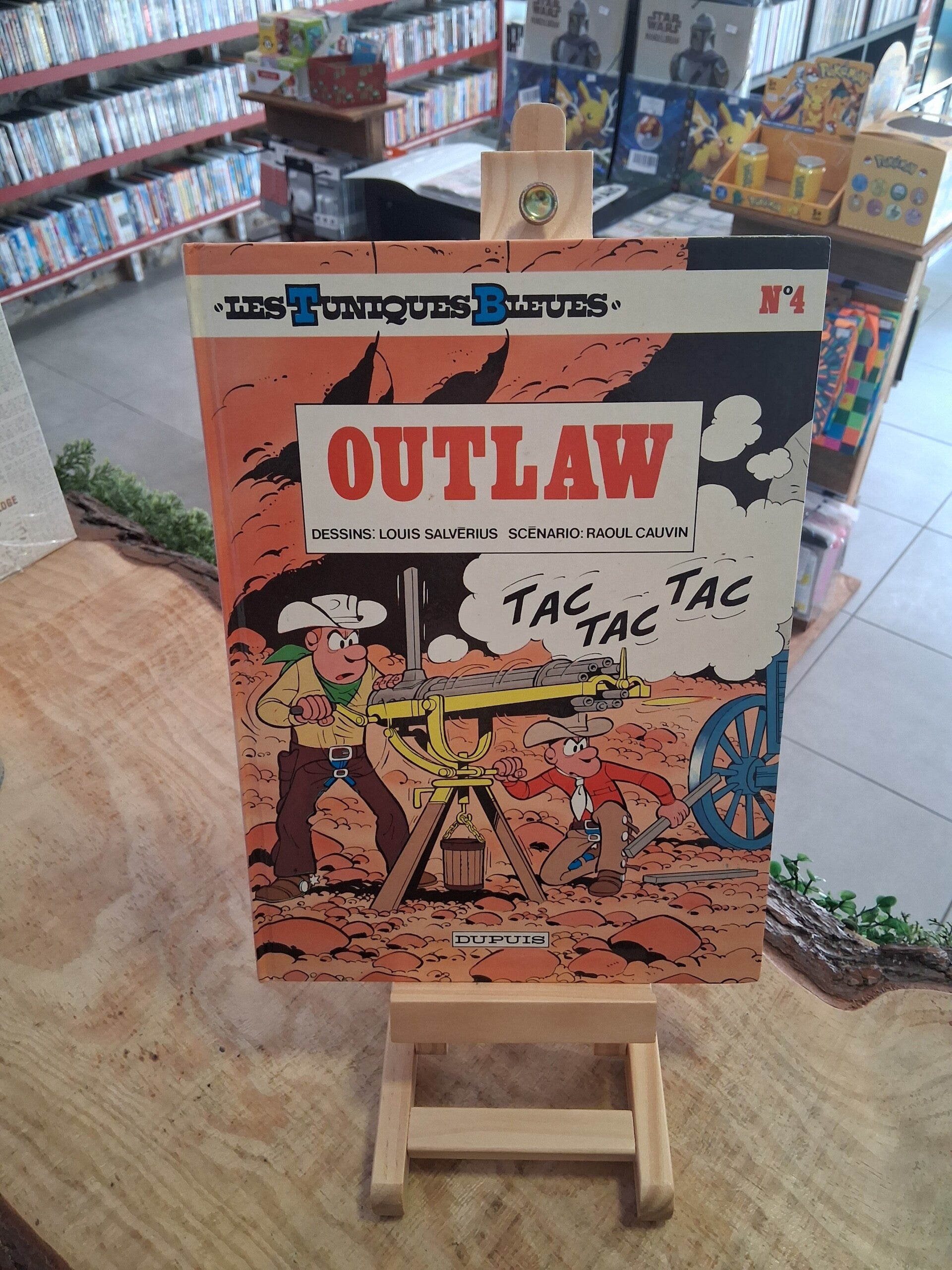 Les Tuniques Bleues Tome 4 Outlaw BD