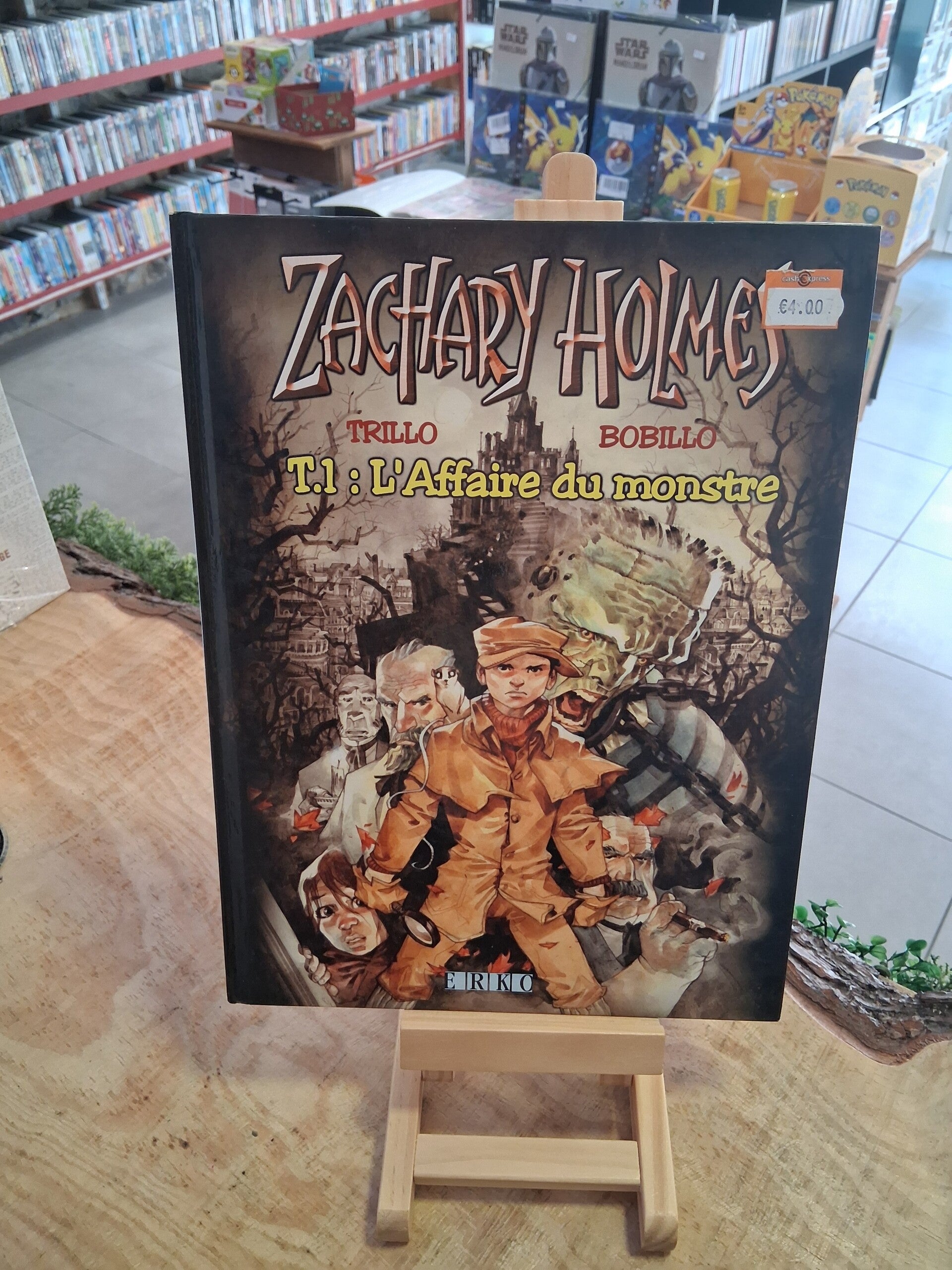 Zachary Holmes Tome 1 L'affaire Du Monstre BD