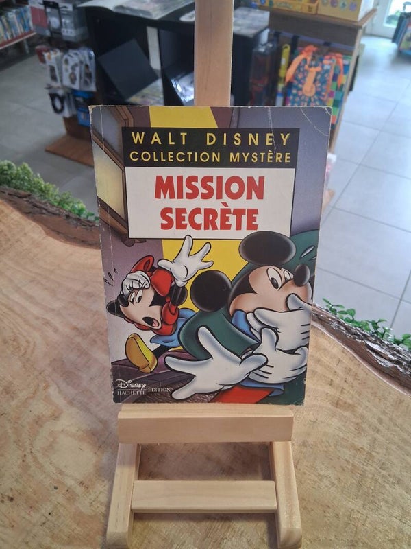 Walt Disney Mission Secrete Livre