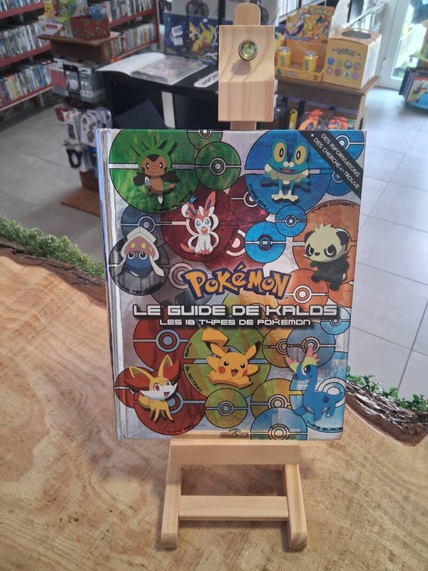 Pokemon Le Guide De Kalos - Les 18 Types De Pokemon Livre