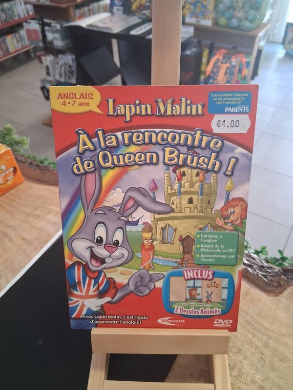 Lapin Malin - A La Recontre De Queen Brush Jeu PC DVD