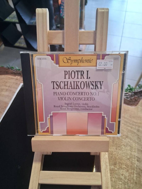 Piotr I. Tschaikowsky - Piano Concerto No.1 Violin Concerto CD