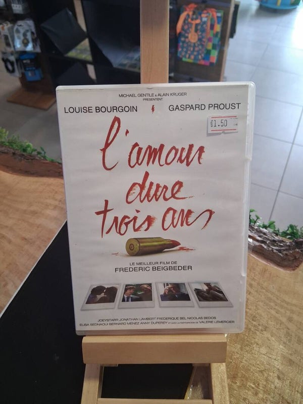 L'amour Dure Trois Ans DVD