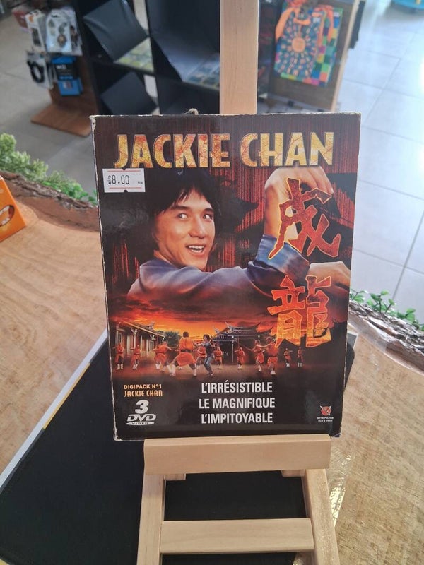 Coffret Jackie Chan - L'irresistible - Le Magnifique - L'impitoyable DVD