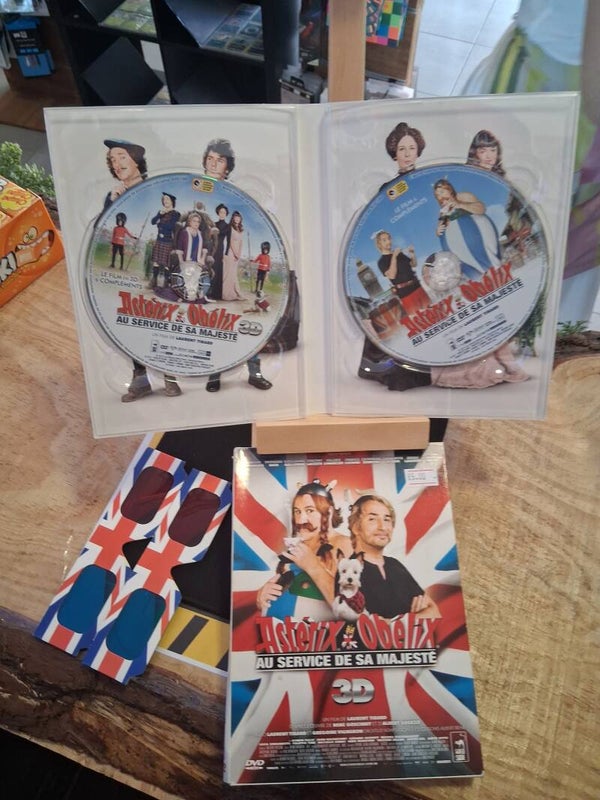 Asterix & Obelix Au Service De Sa Majeste 3D DVD