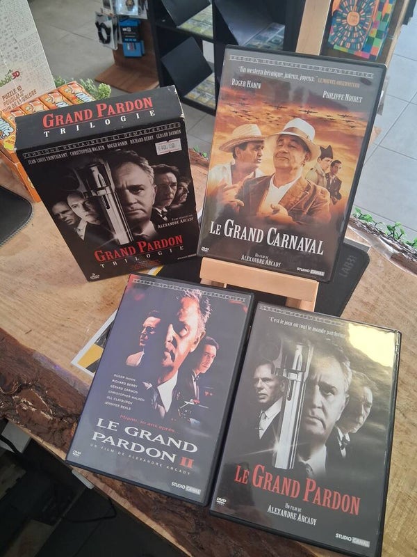 Coffret Trilogie Grand Pardon DVD