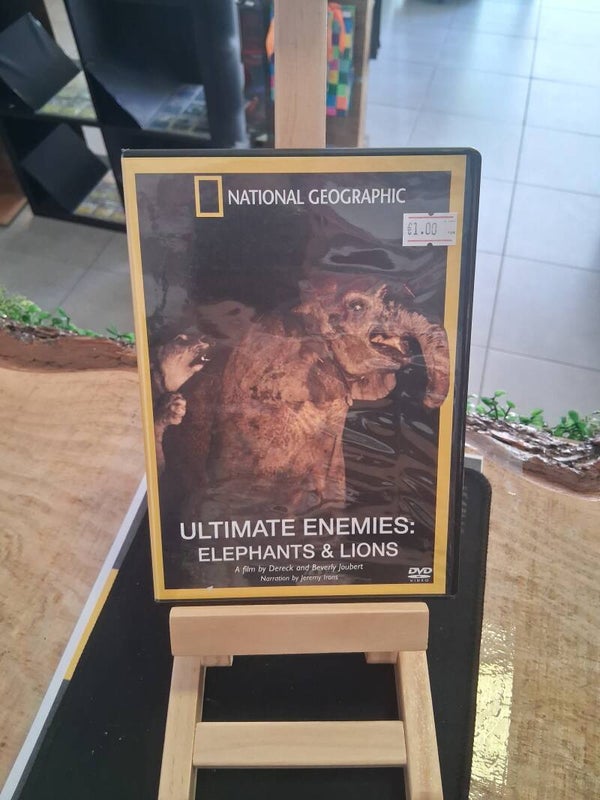 Ultimate Enemies : Elephants & Lions DVD
