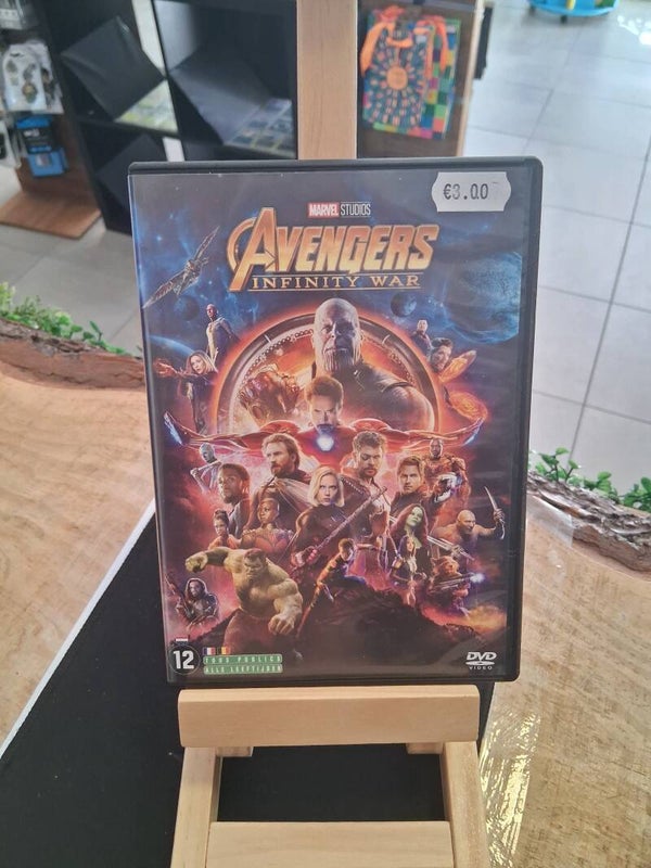 Avengers Infinity War DVD