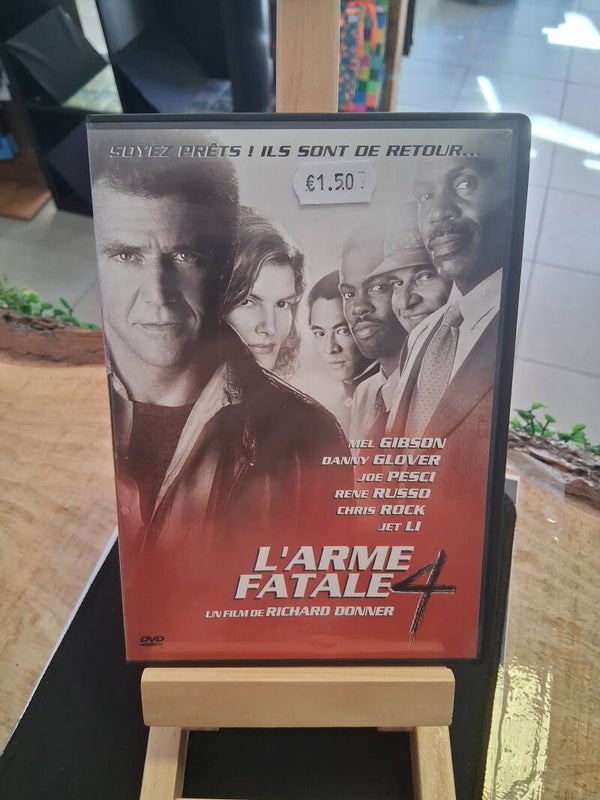 L'arme Fatale 4 DVD