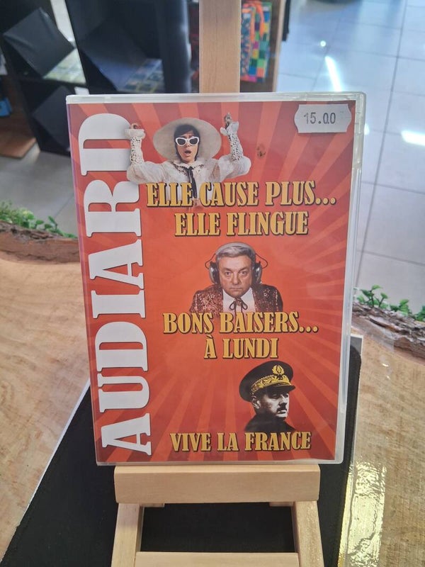 Coffret Audiard - Elle Cause Plus Elle Flingue - Bons Baisers à Lundi - Vive La France DVD