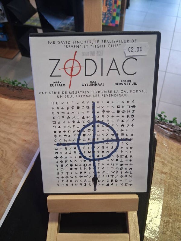 Zodiac DVD